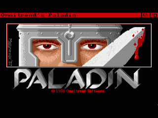 Paladin screenshot 2 for Amiga